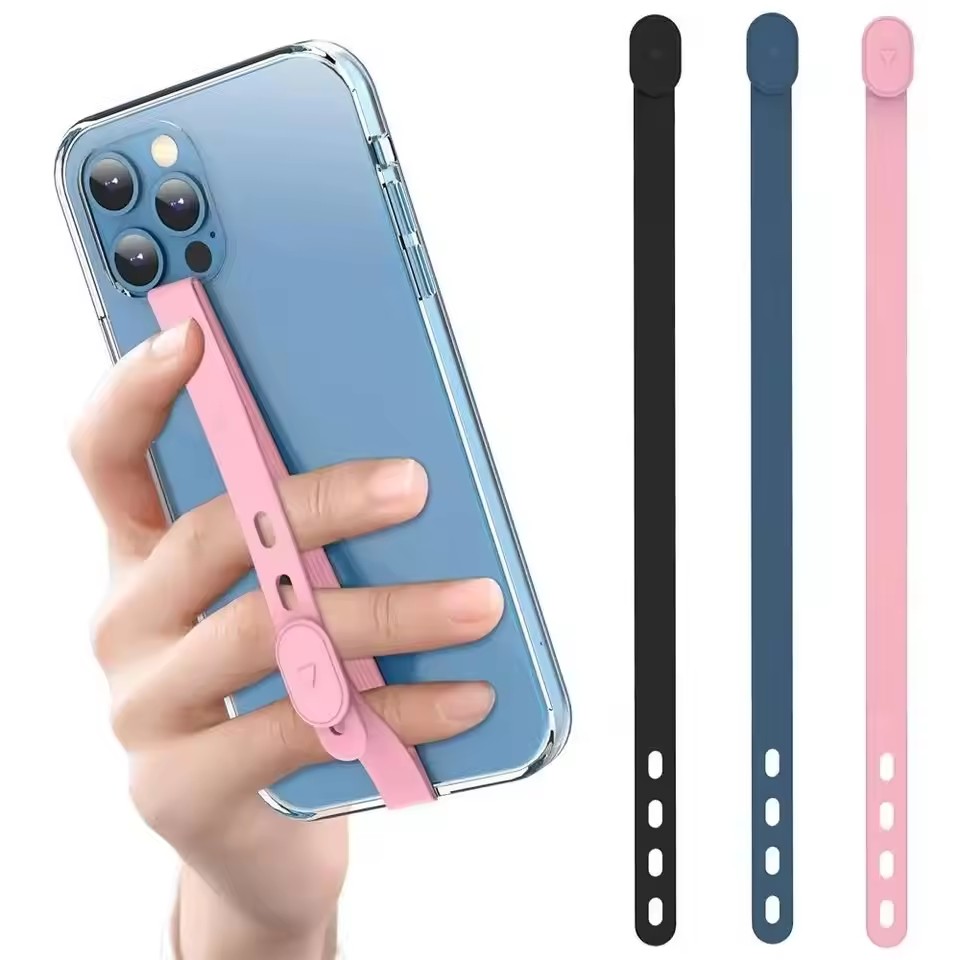 Phone Accessories Pouch - Correa de silicona portátil para teléfono,