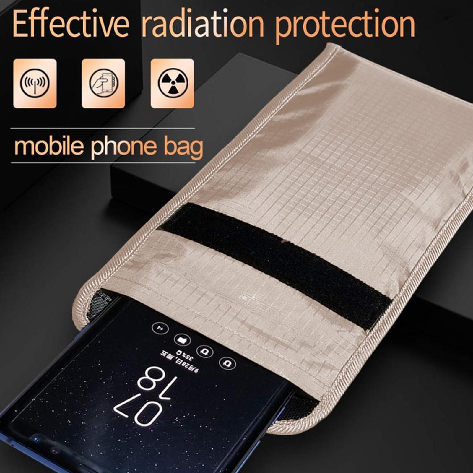 Phone Accessories Pouch - Funda Protectora Anti-Radiación para Teléfono Móvil,