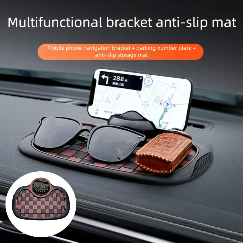 Phone Accessories Holder Car - Alfombrilla Antideslizante para el Tablero del