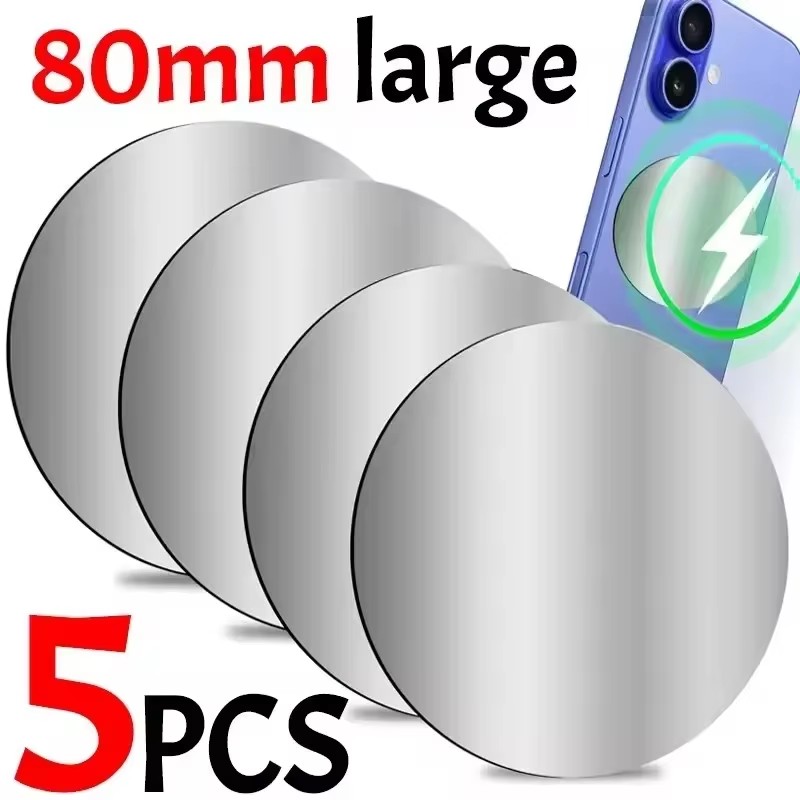 Phone Accessories Holder Car - 1-5 Unidades de Disco Metálico Magnético