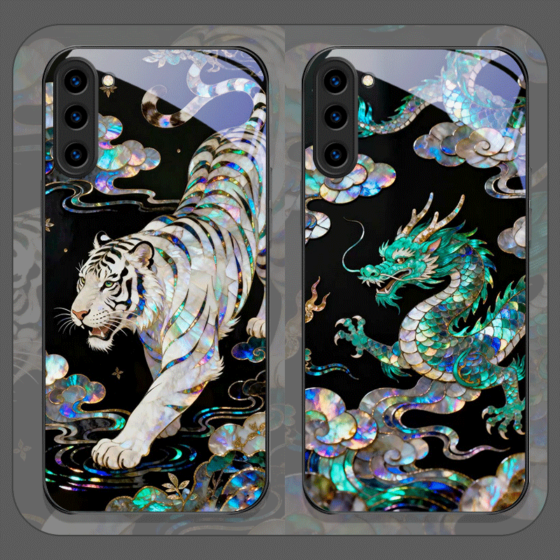 Samsung Galaxy S25 - Elegante Funda de Vidrio Templado con