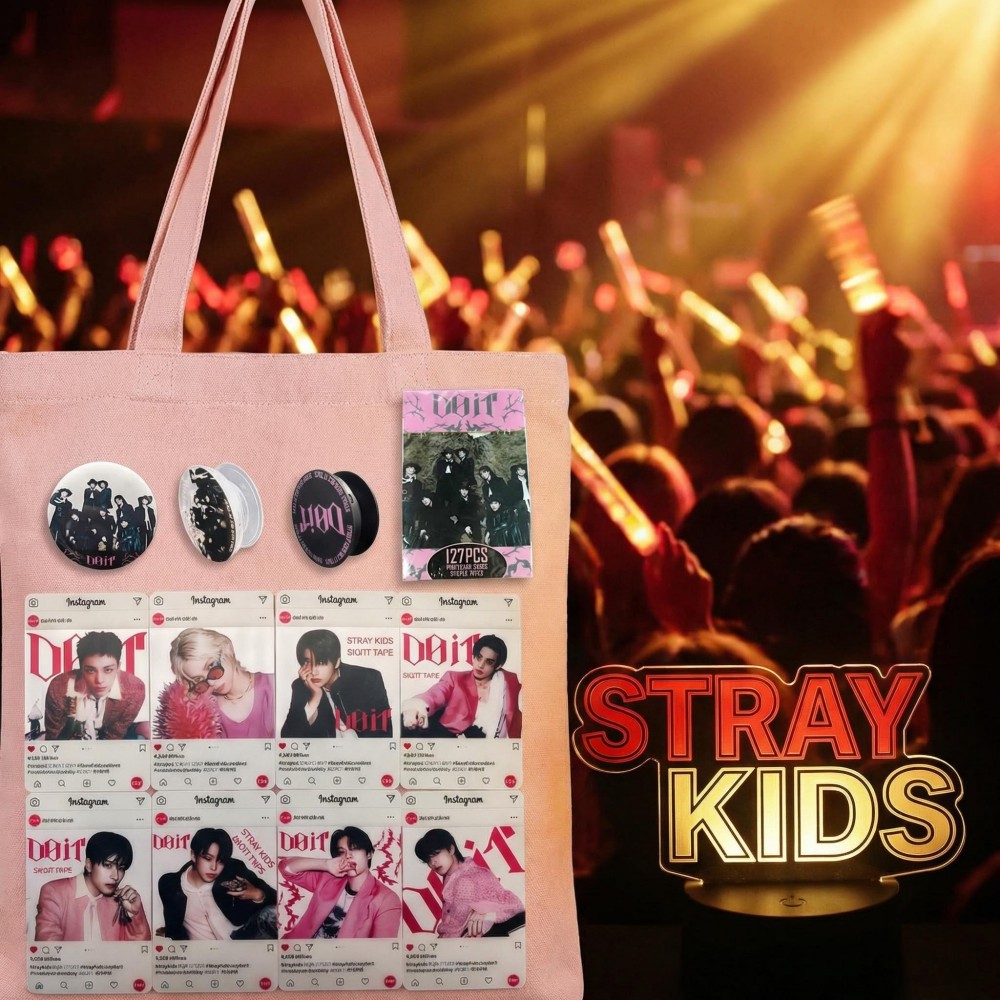 Phone Accessories Crochet - Set de Decoración Kpop Stray SKZ: