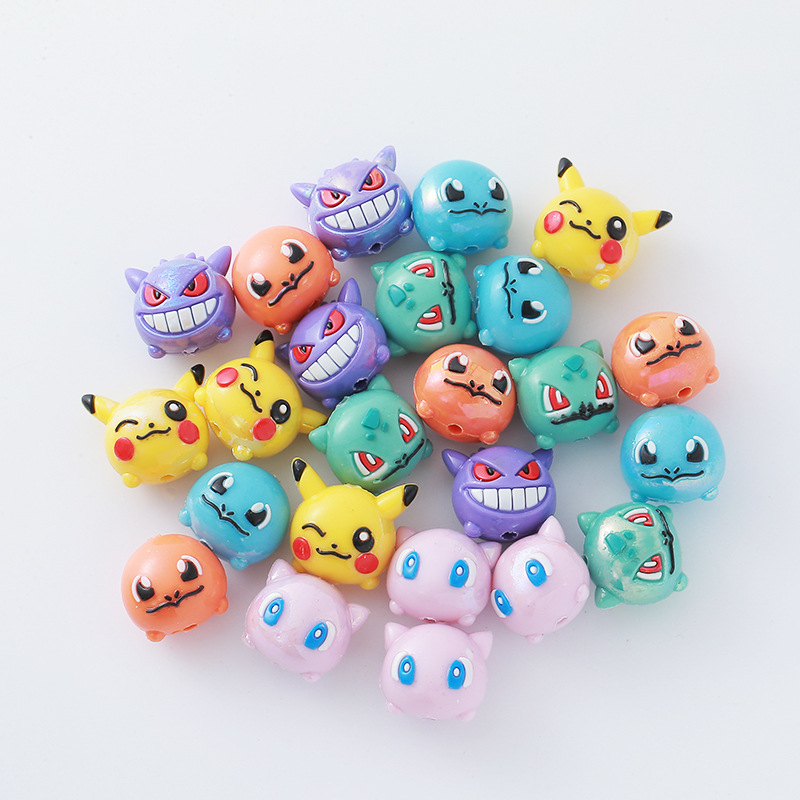 12 piezas Pokémon: Cuentas de  - Phone Accessories Crochet reseña y precio