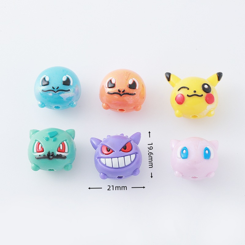 12 piezas Pokémon: Cuentas de  - Phone Accessories Crochet reseña y precio