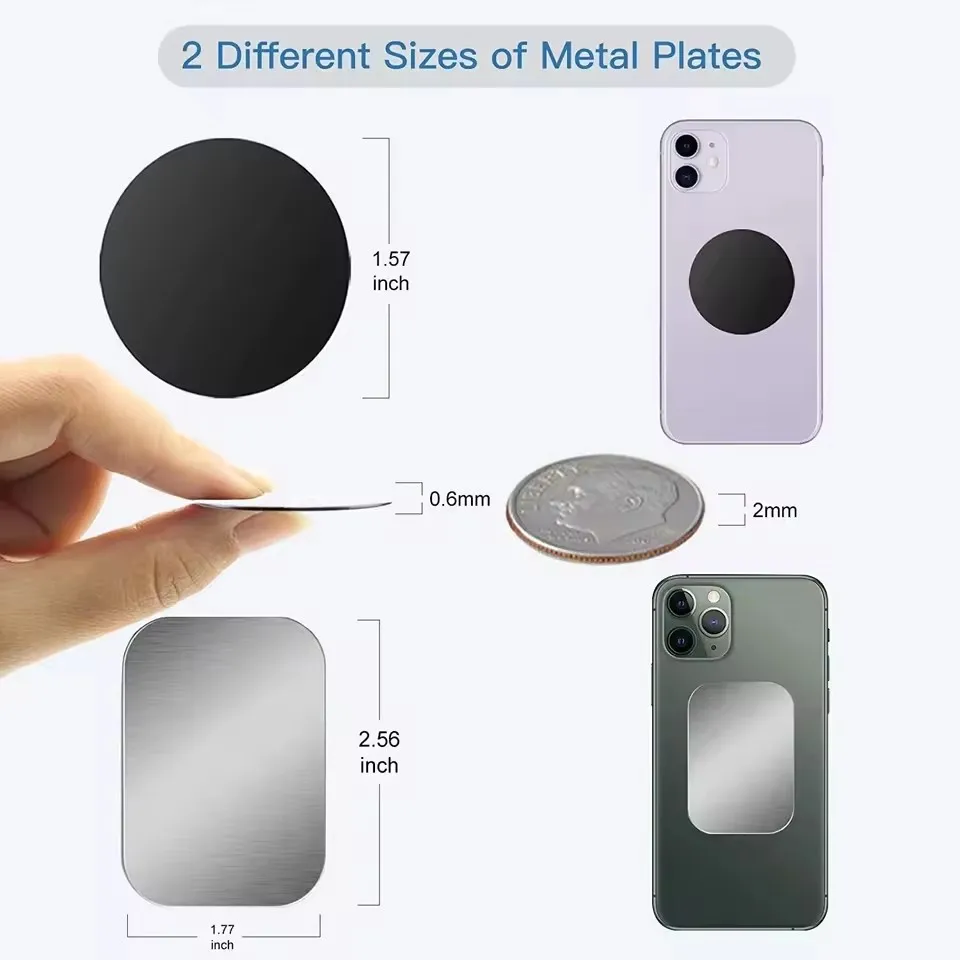Disco de metal para soporte ma - Phone Accessories Holder Car reseña y precio