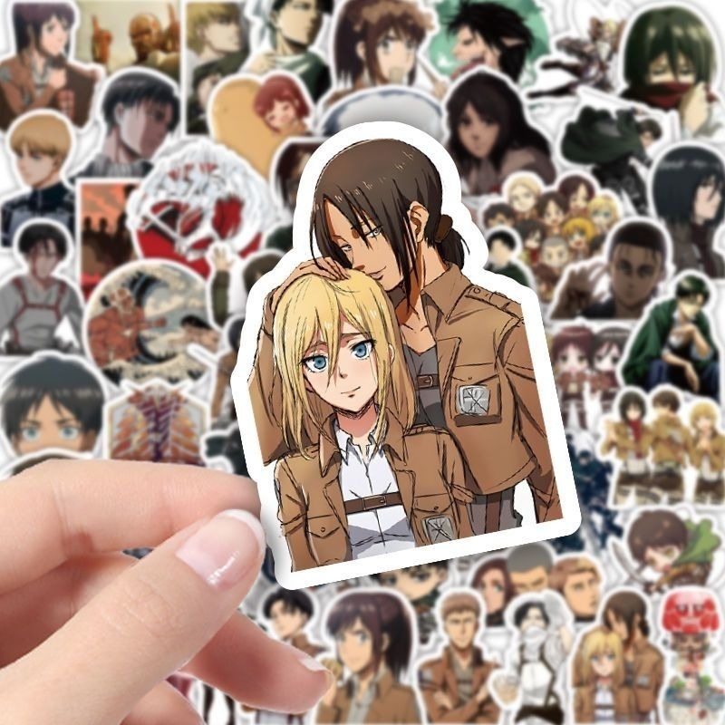 60 pegatinas de anime de Attac - Phone Accessories Pouch reseña y precio