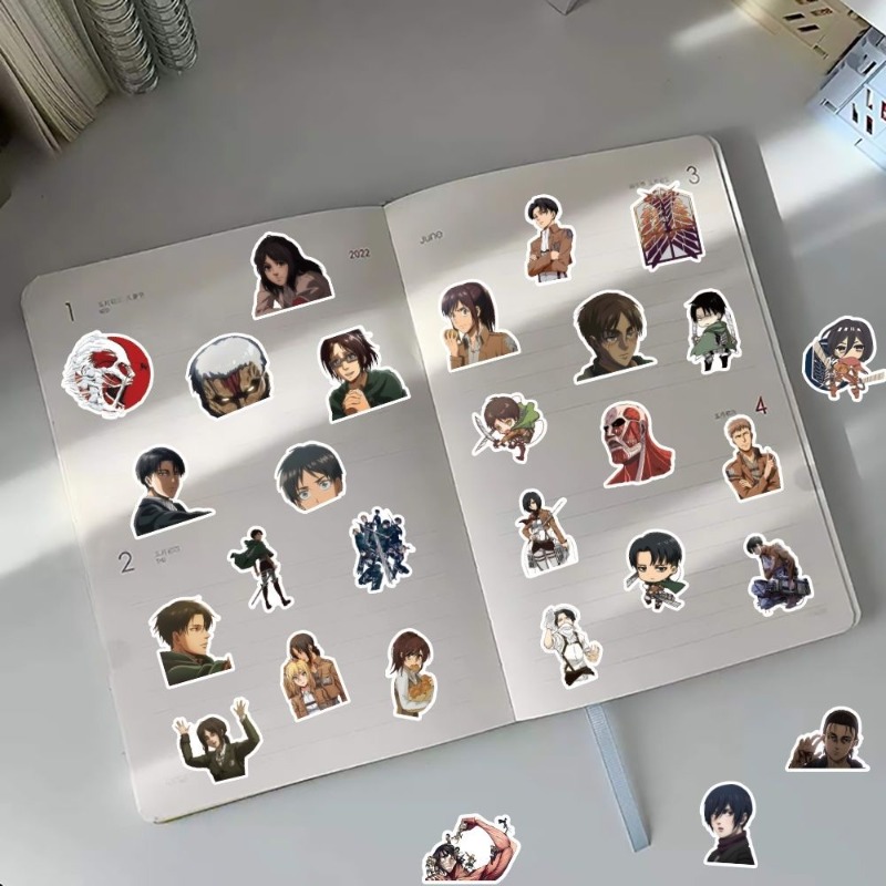 60 pegatinas de anime de Attac - Phone Accessories Pouch reseña y precio