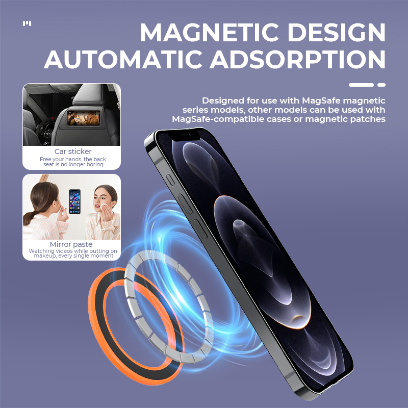 Para Magsafe fuerte anillo mag - Phone Accessories Holder Car reseña y precio