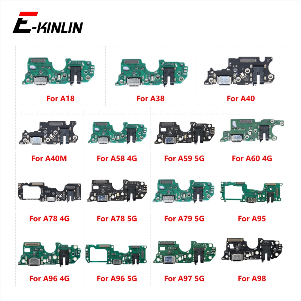 Puerto de carga USB, conector  - Oppo A78 reseña y precio