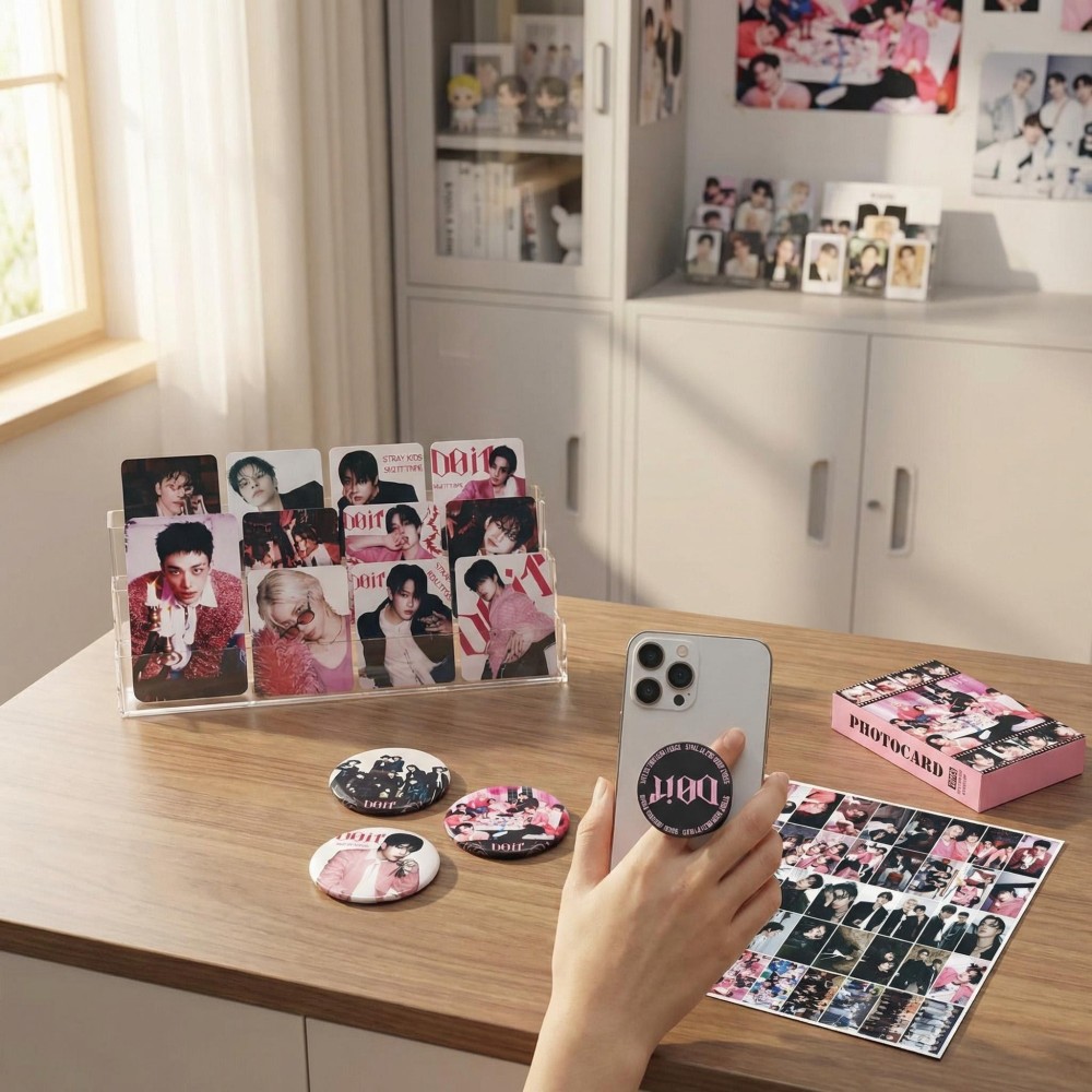 Set de Decoración Kpop Stray S - Phone Accessories Crochet reseña y precio